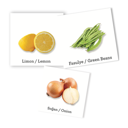 Eolo İlk Kelimelerim - Sebzeler