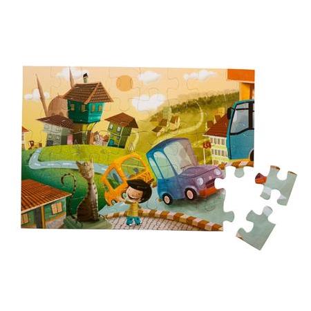 Eolo 40 Parça Yer Puzzle - Şehirde