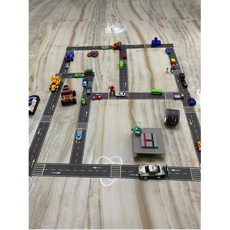 OtobanT Eğitici ve Eğlenceli Yol Yapım Bandı - Çocuk Trafik Bantı - 7 cm Genişlik - 20 m Uzunluk