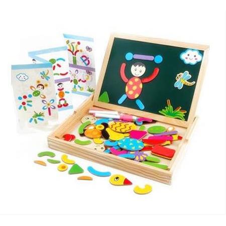 Ahşap Taşınabilir Manyetik Tahta (4 Farklı Model Seçeneği)