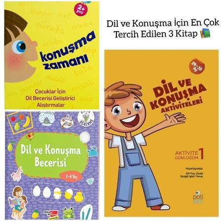 Dil ve Konuşma Becerisi Gelişimi 3'lü Kitap Seti