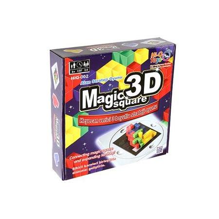 3D Magic Square (3 Boyutlu Sihirli Küpler)