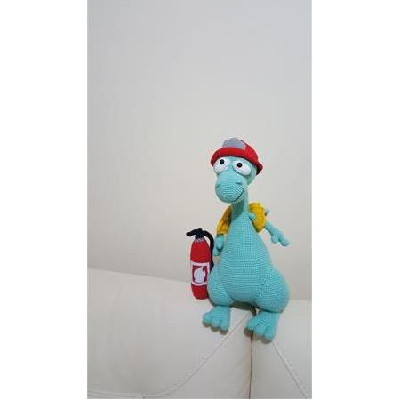 Amigurumi Oyuncak / İtfaiyeci Ejderha