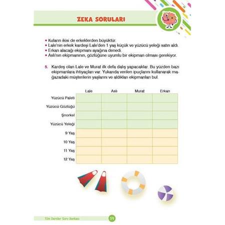 3. Sınıf Tüm Dersler Yeni Nesil Soru Bankası